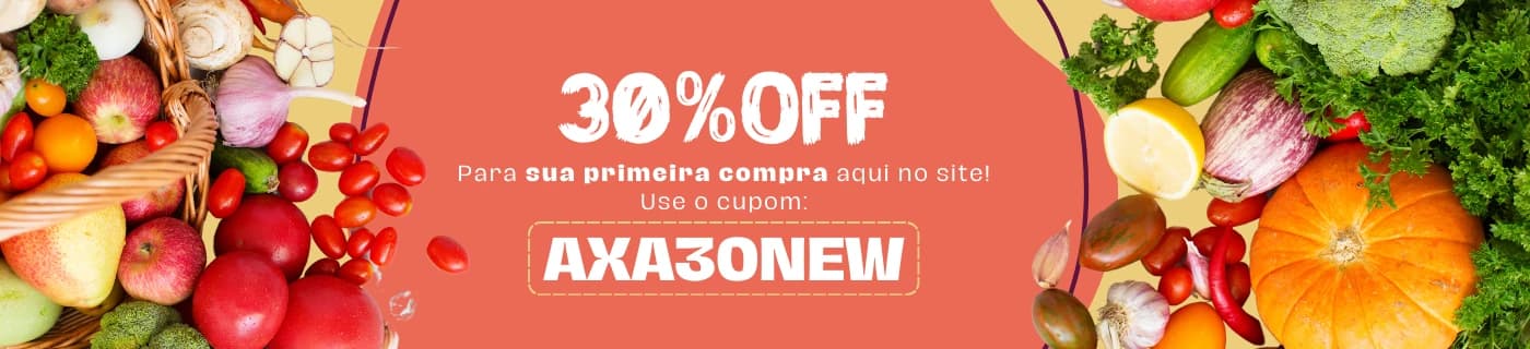 Axá Orgânicos 30% OFF