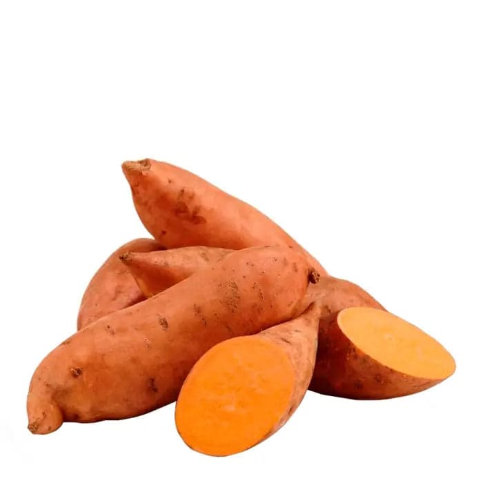 Batata Doce Amarela Orgânica 600g Nossa Horta Axá Organicos 